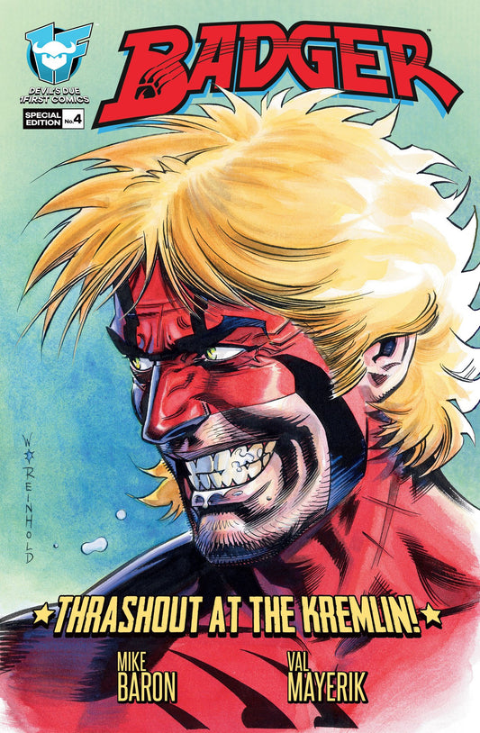 Badger #04 - Thrashout at The Kremlin! (Bill Reinhold Cover)