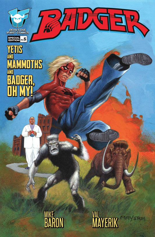 Badger #05 - Yetis and Mammoths and Badger, OH MY! (Val Mayerik Cover)