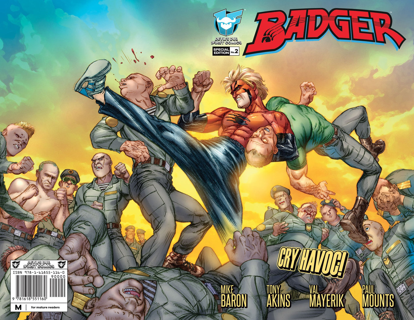 Badger #02 - Cry Havoc! (Tony Akins Cover)