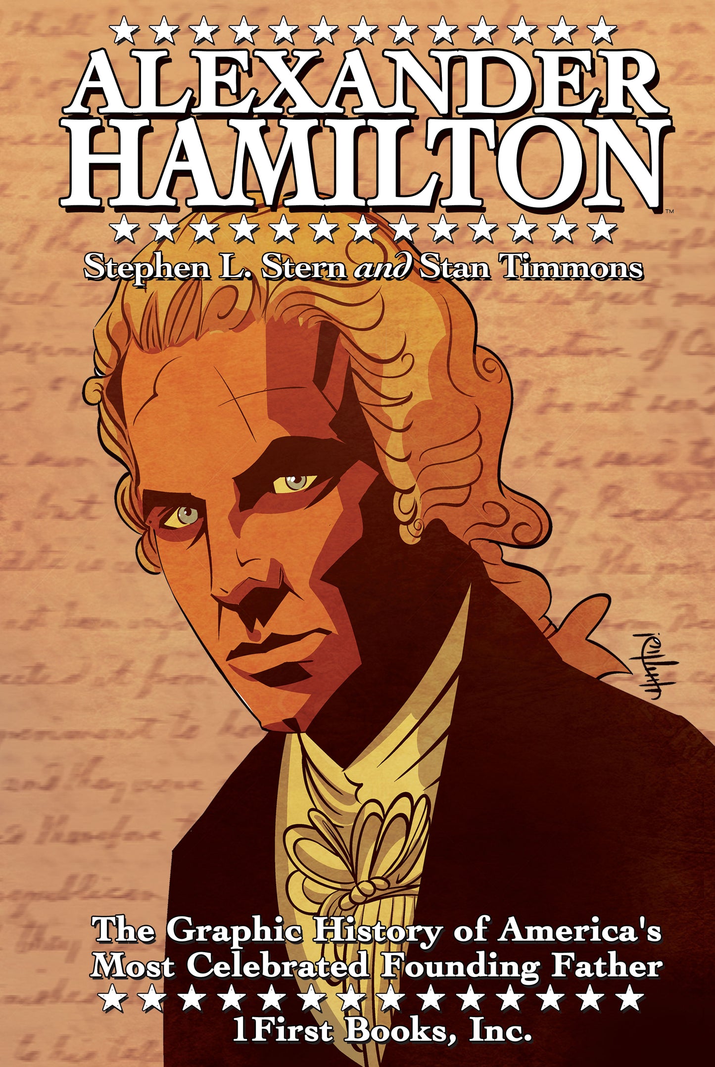 Cover of Alexander Hamilton - A Graphic History(Bilingual Edition) featuring Alexander Hamilton drawn by Hoyt Silva