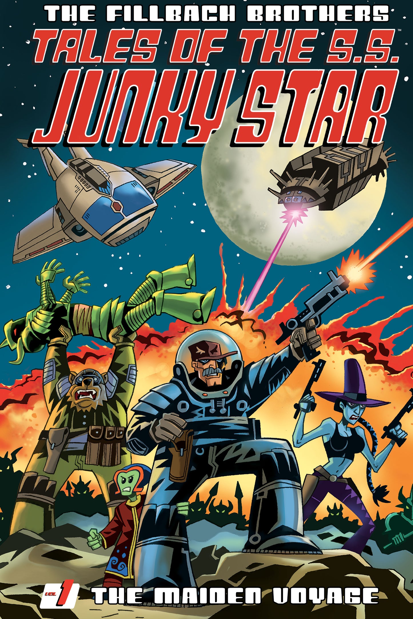 Tales of the S.S. Junky Star Volume 01 The Maiden Voyage Hardcover