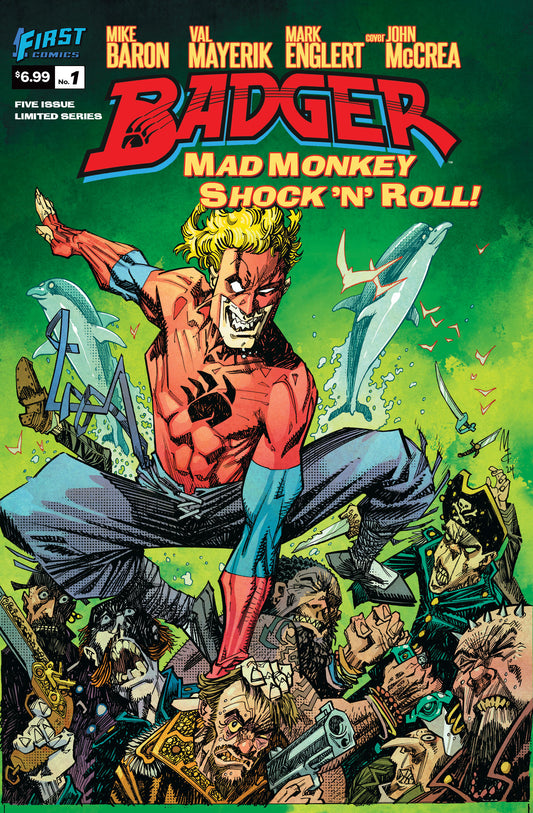 Badger - Mad Monkey Shock 'N' Roll #01 - Pre-Order