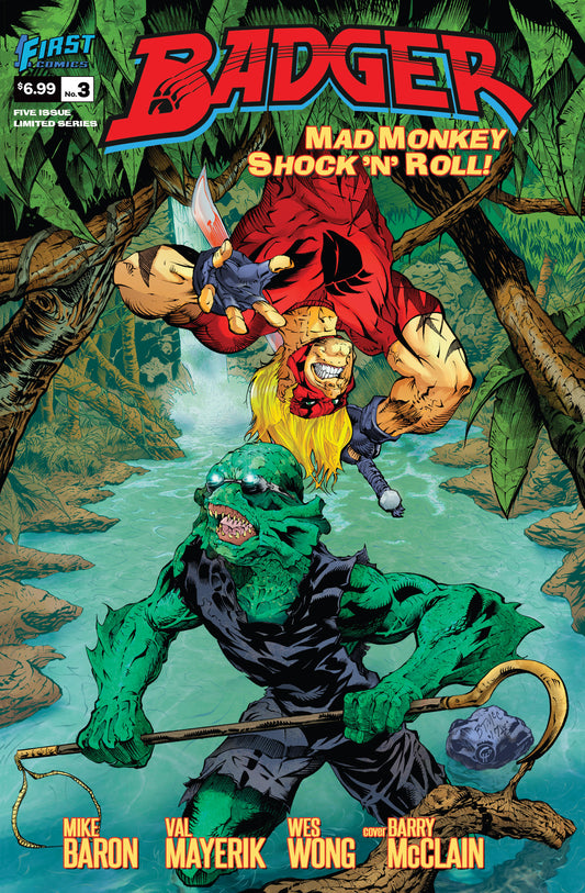 Badger - Mad Monkey Shock 'N' Roll #03 - Pre-Order