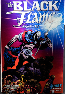 Black Flame Archives #1 Metal Cover