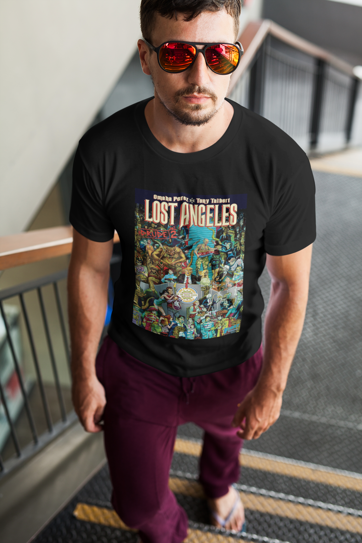 DRUDE 2 - Lost Angeles - "Inauguration" T-Shirt